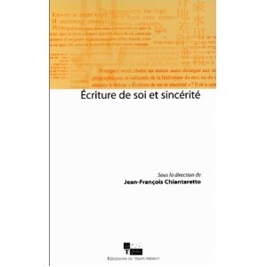 criture de soi et sincérité