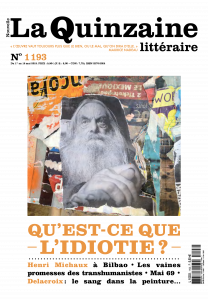 Héritage d’Arménie. Entretien avec Janine Altounian. Propos recueillis par Annie Franck in La (Nouvelle) Quinzaine littéraire n° 1193 du 1° au 15 mai 2018
